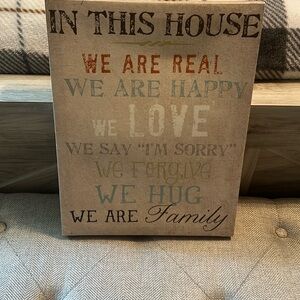 In this house